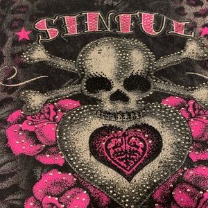 Sinful by Affliction short sleeve shirt
